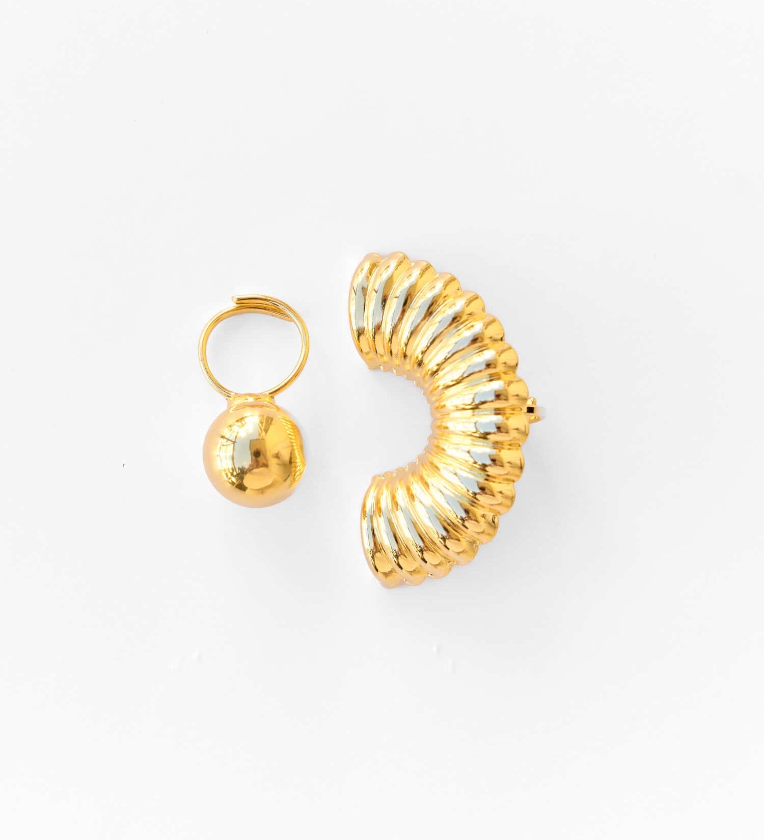 Handgemachter Selini Ring vergoldet l Yasèmia Jewellery Yasèmia