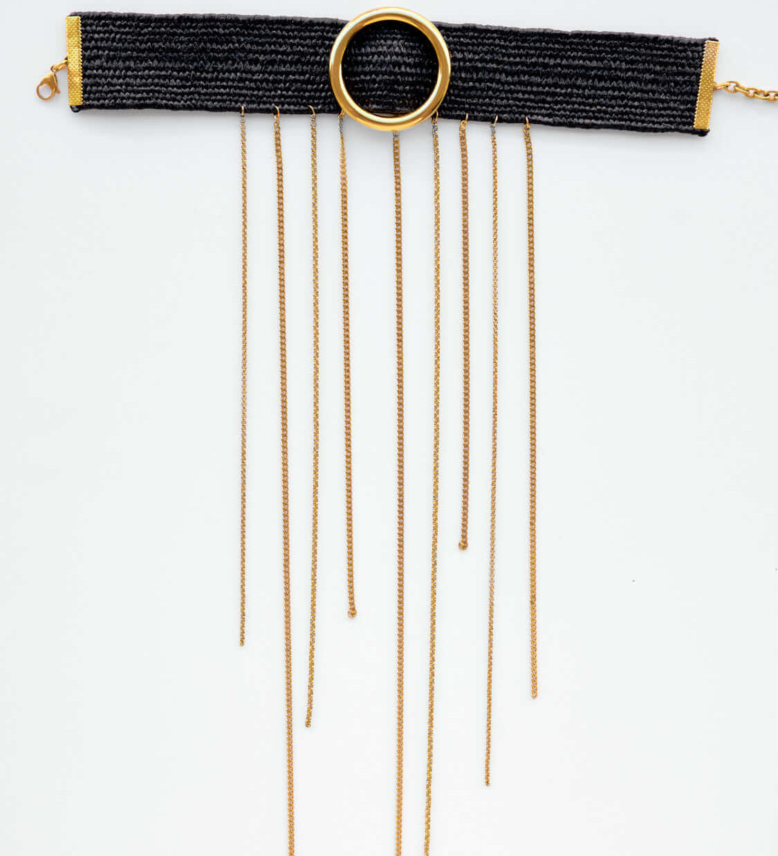 Handgemachter Summer Rain Gold - Choker l Yasèmia Jewellery Yasèmia