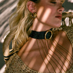 Handgemachter Summer Rain Gold - Choker l Yasèmia Jewellery Yasèmia