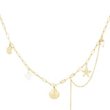 Kai Halskette 14K vergoldetem Edelstahl l Yasèmia Jewellery Yasèmia