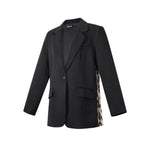 Yasemia Leopardenmuster Statement Blazer Damen Eleganter Leo Look 2025