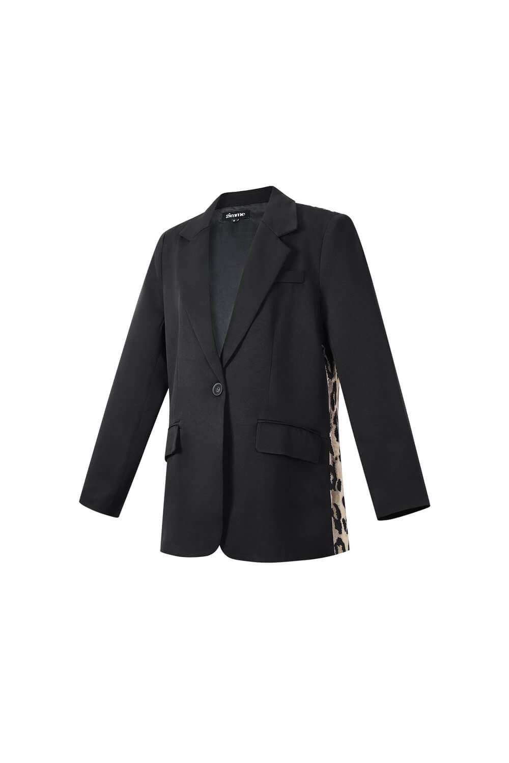 Yasemia Leopardenmuster Statement Blazer Damen Eleganter Leo Look 2025