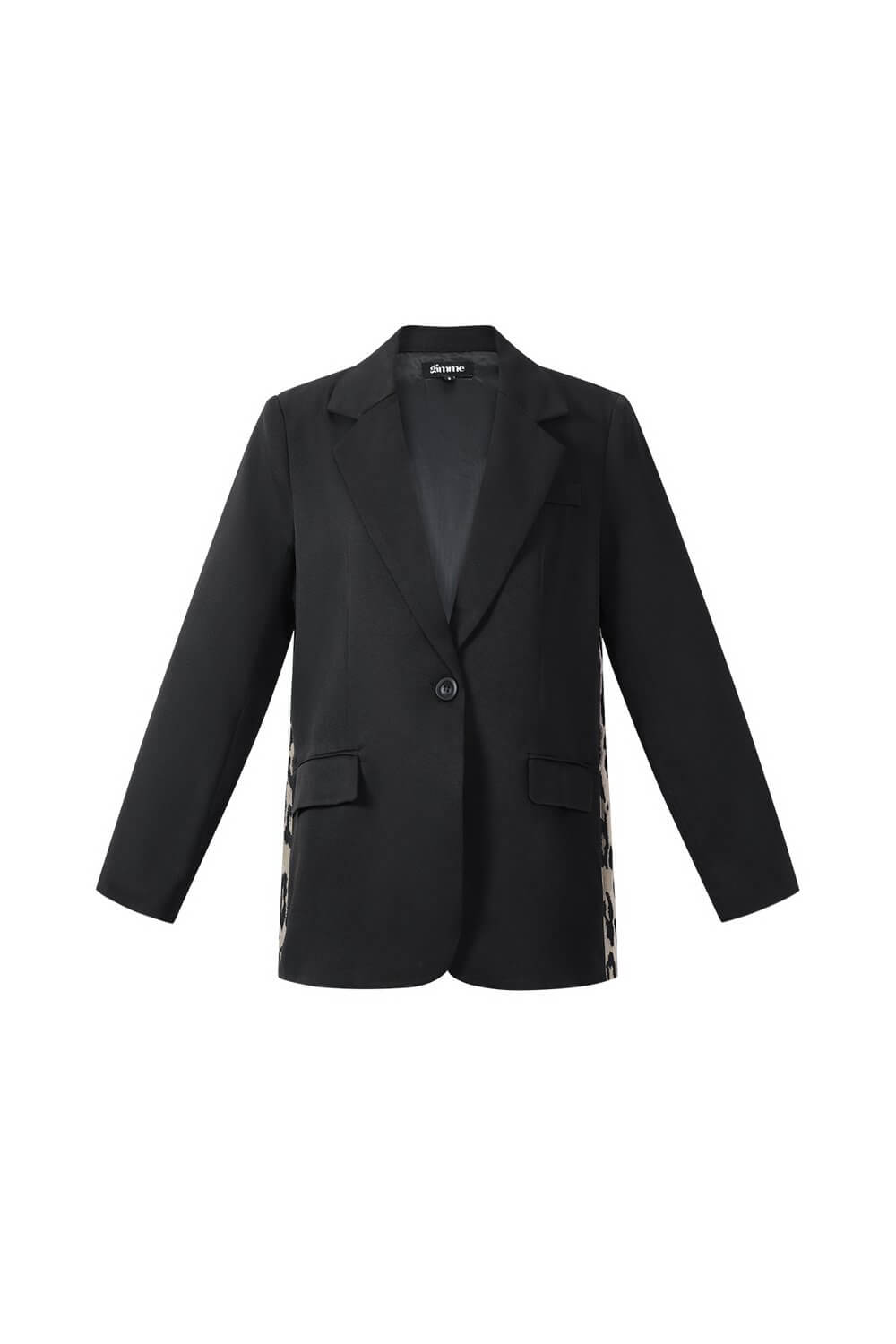 Yasemia Leopardenmuster Statement Blazer Damen Eleganter Leo Look 2025