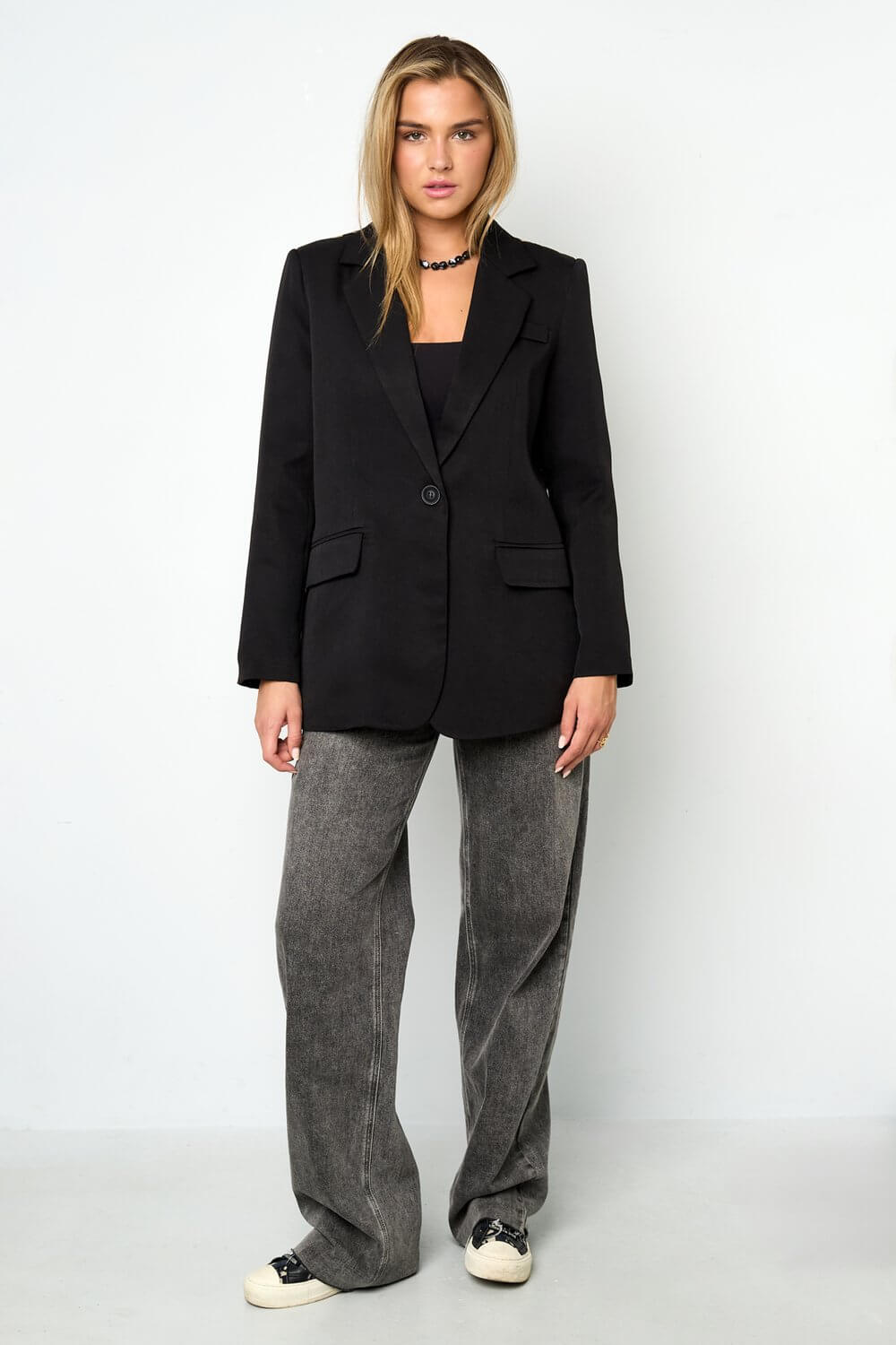 Yasemia Leopardenmuster Statement Blazer Damen Eleganter Leo Look 2025