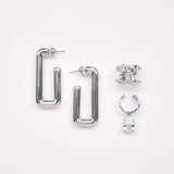 Lexie Earrings — Silbervergoldet mit Zirkonia - Cuffs | Yasèmia Fashion Jewellery Yasèmia