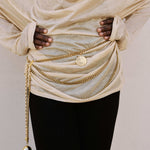 Lumiere Gürtel – Goldplated Kettenaccessoire | Yasèmia Jewellery Yasèmia