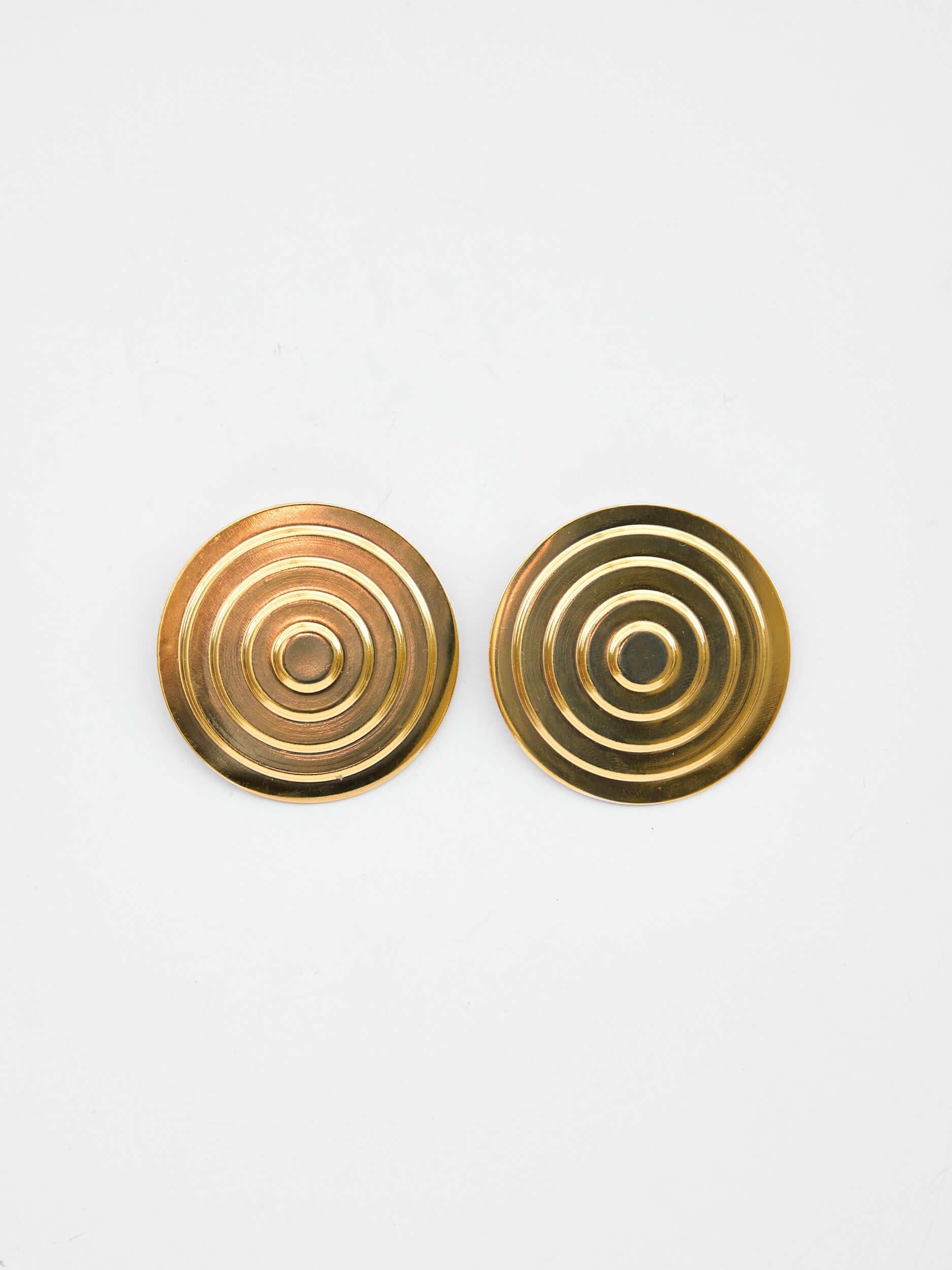 Maze Ohrringe — 24k Vergoldet Rund | Yasèmia Fashion Jewellery Yasèmia