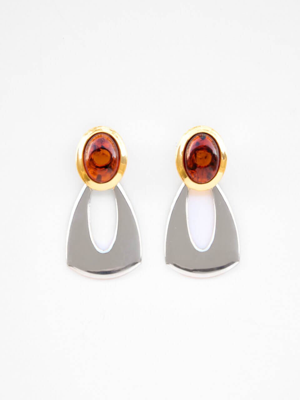 Muse Ohrringe — Vergoldet mit Schildpatt - Cabochon | Yasèmia Fashion Jewellery Yasèmia