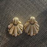 Yasemia Schmuck handgemachte Düsseldorf Muscheln Ohrringe Gold und Zirkonia