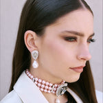 Pixie Dust Earrings — Silbervergoldet mit Kristallen & Perlen | Yasèmia Fashion Jewellery Yasèmia