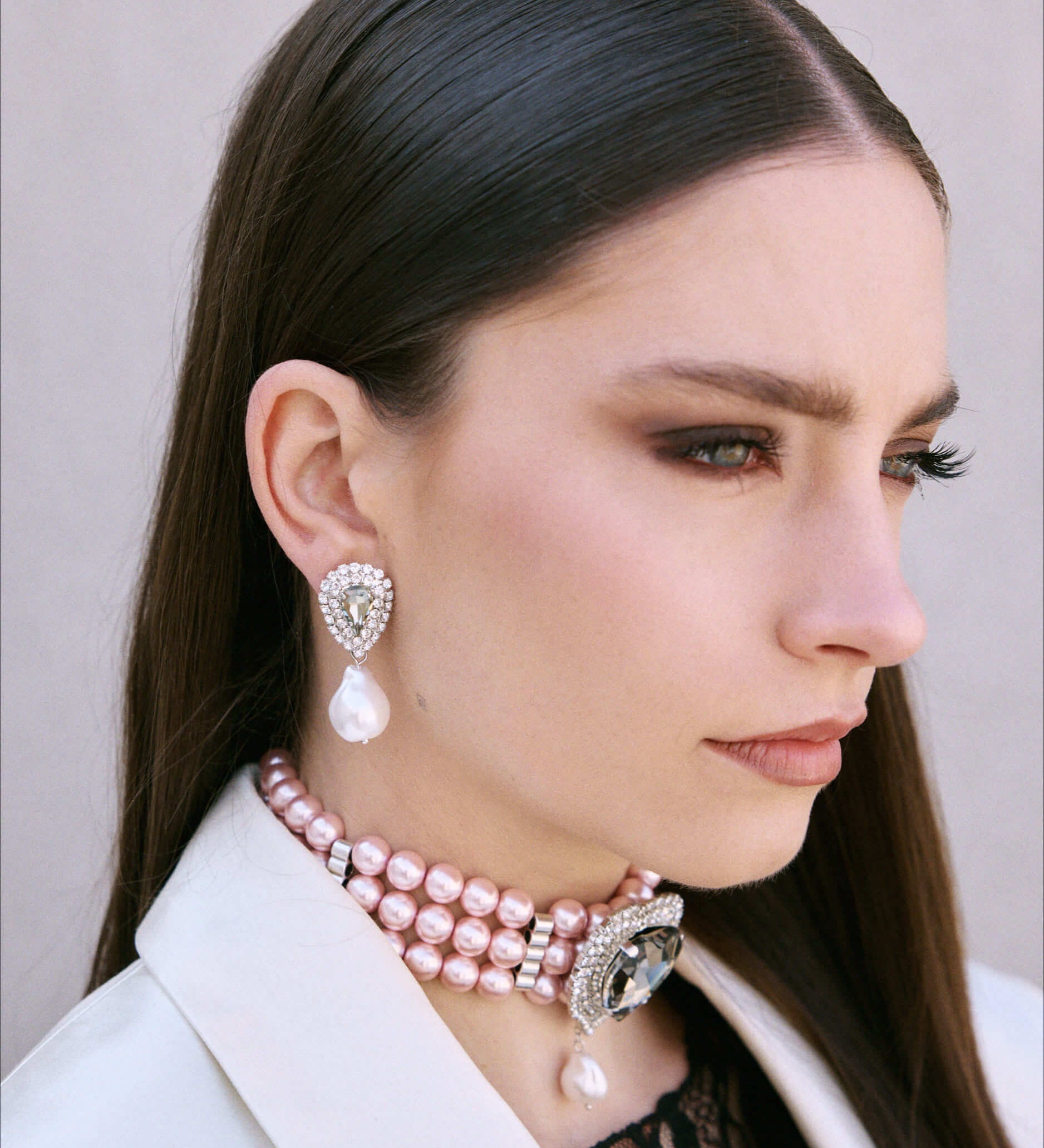 Pixie Dust Earrings — Silbervergoldet mit Kristallen & Perlen | Yasèmia Fashion Jewellery Yasèmia
