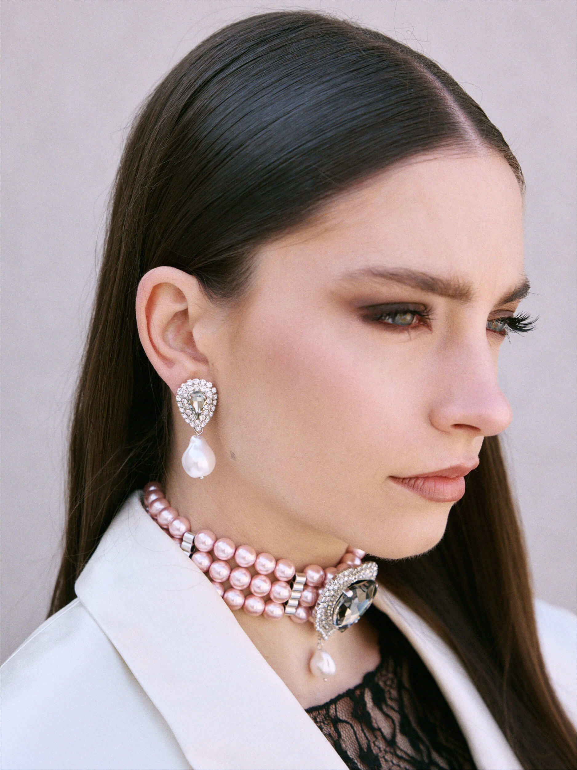 Pixie Dust Earrings — Silbervergoldet mit Kristallen & Perlen | Yasèmia Fashion Jewellery Yasèmia