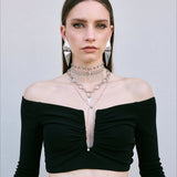 Pulse Necklace Silver – Herzanhänger | Yasèmia Necklace Yasèmia