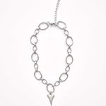 Pulse Necklace Silver – Herzanhänger | Yasèmia Necklace Yasèmia