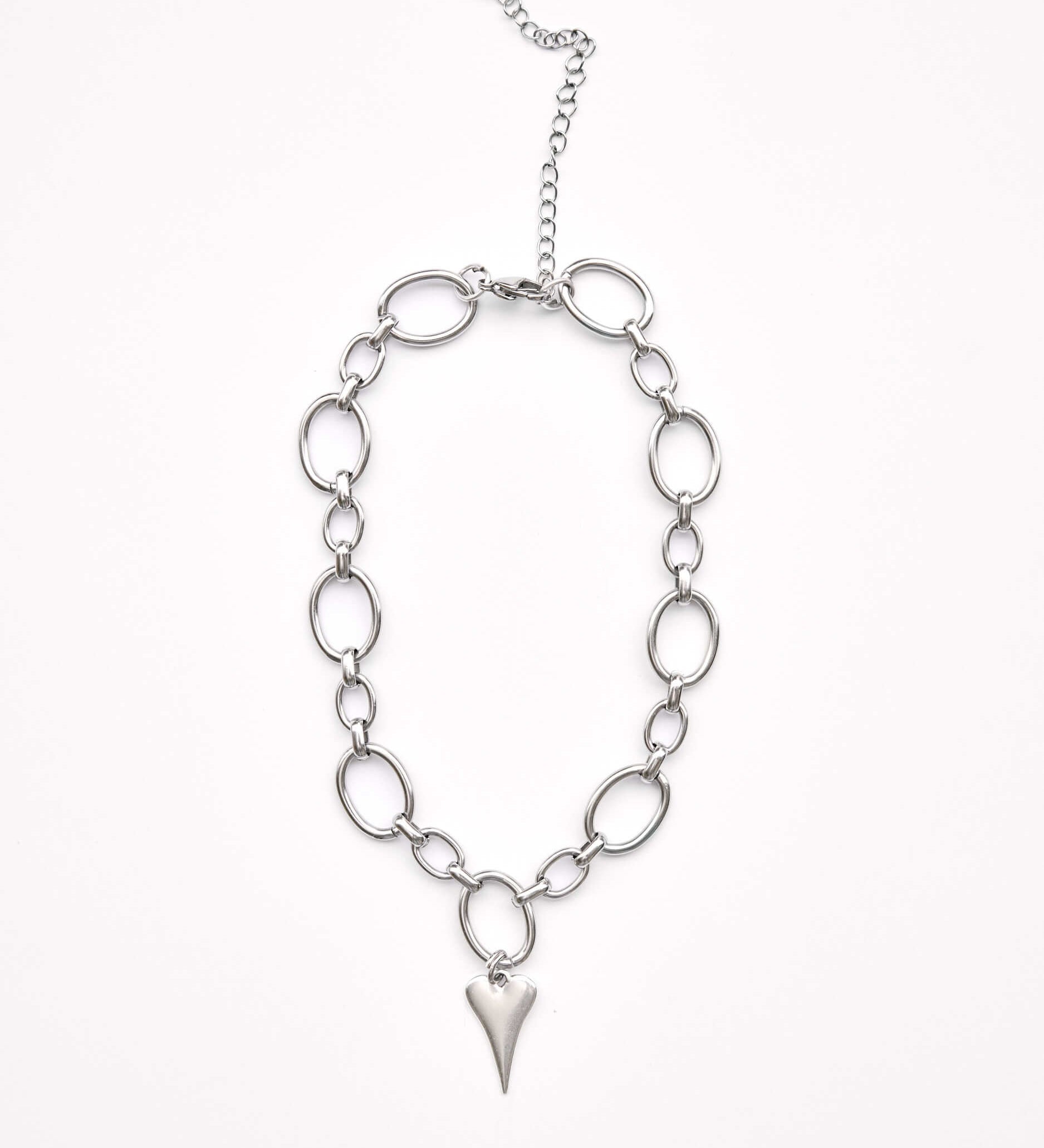 Pulse Necklace Silver – Herzanhänger | Yasèmia Necklace Yasèmia