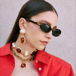Revive Ohrringe — Vergoldet mit Perlen & Schildpatt | Yasèmia Fashion Jewellery Yasèmia