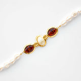 Second Story Choker – 24k Gold, Perlen & Schildpatt | Yasèmia Choker Yasèmia