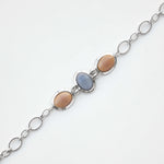 Silver Haze Choker – Glas Cabochons | Yasèmia Choker Yasèmia