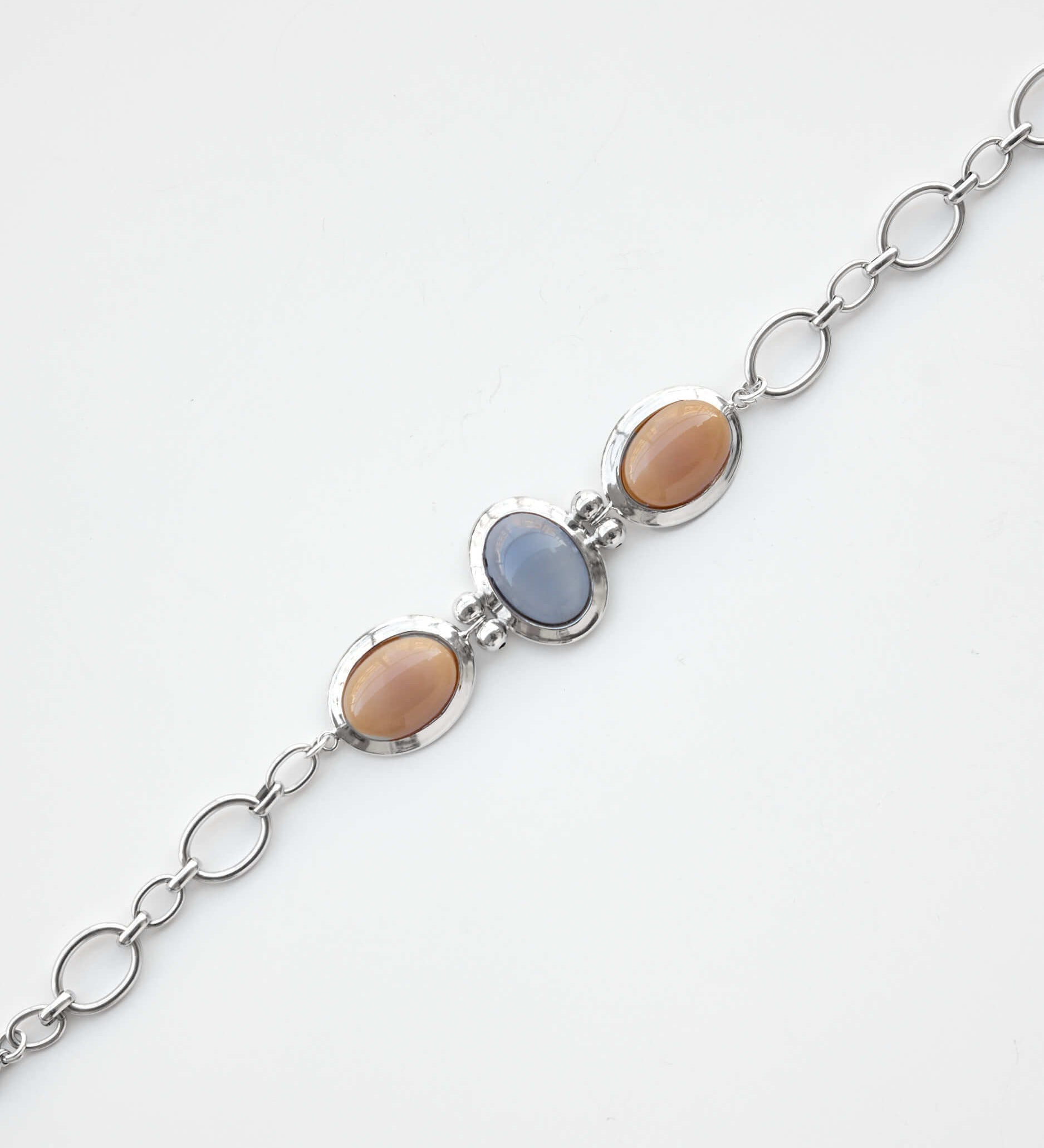 Silver Haze Choker – Glas Cabochons | Yasèmia Choker Yasèmia
