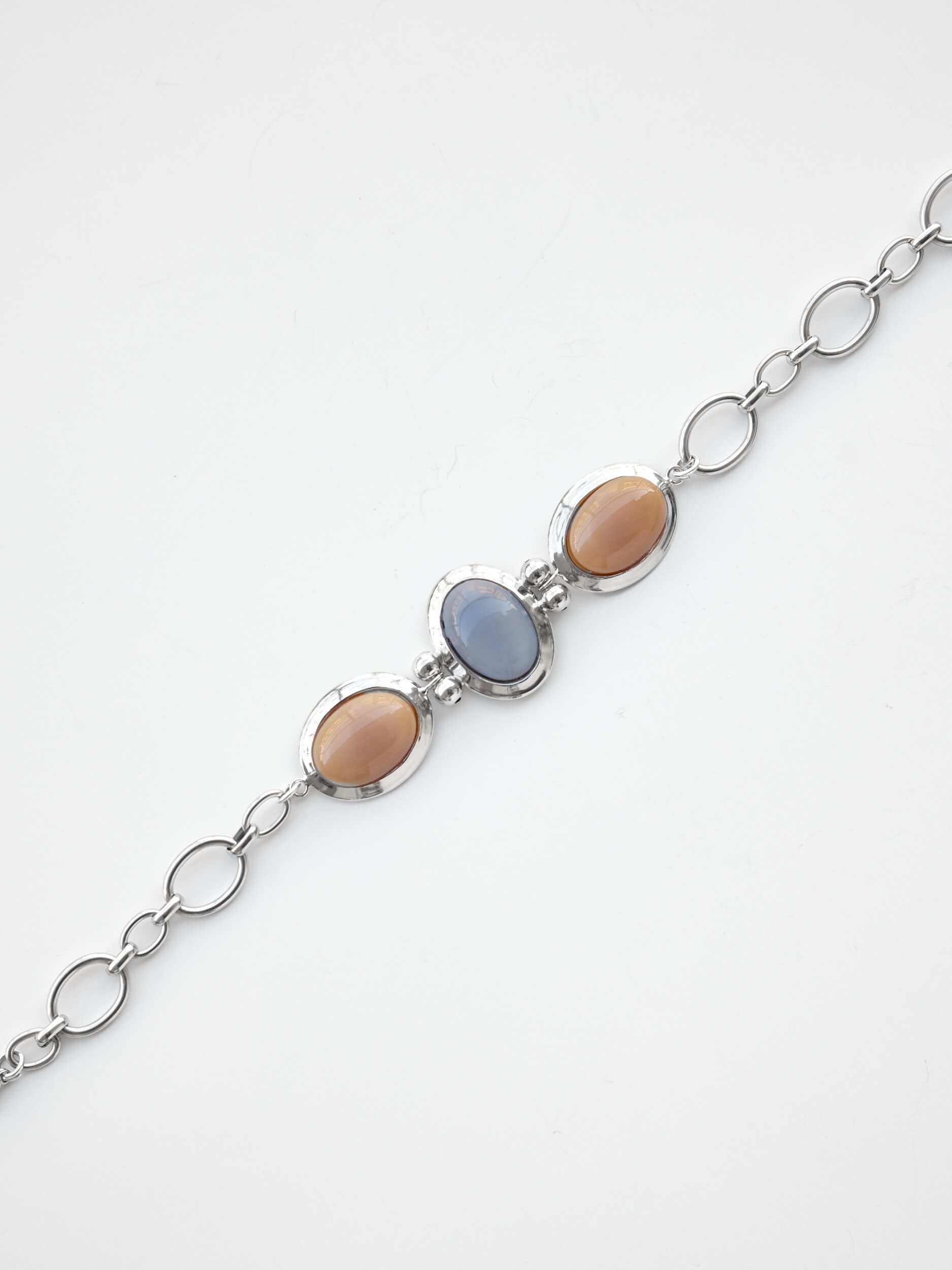 Silver Haze Choker – Glas Cabochons | Yasèmia Choker Yasèmia