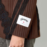 Spitzenblazer Brown | Yasèmia Clothes Yasèmia