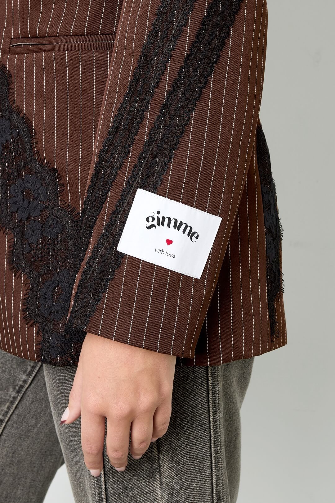 Spitzenblazer Brown | Yasèmia Clothes Yasèmia