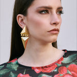 Totem Ohrringe — 24k Goldvergoldet | Yasèmia Fashion Jewellery Yasèmia