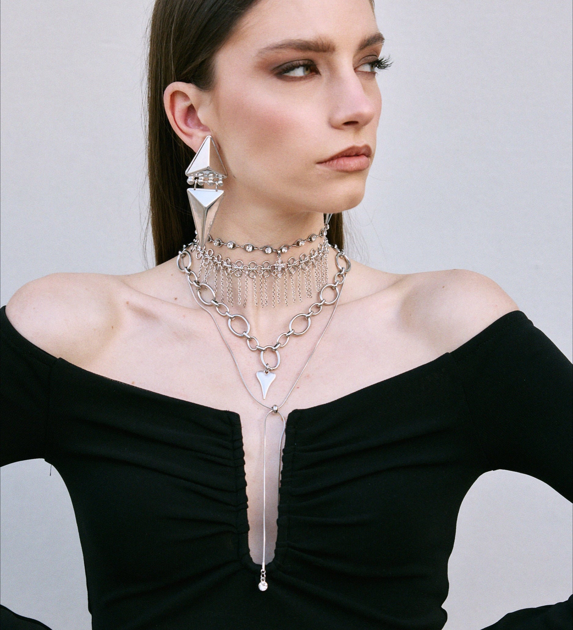 Totem Ohrringe Silber — Silbervergoldet | Yasèmia Fashion Jewellery Yasèmia