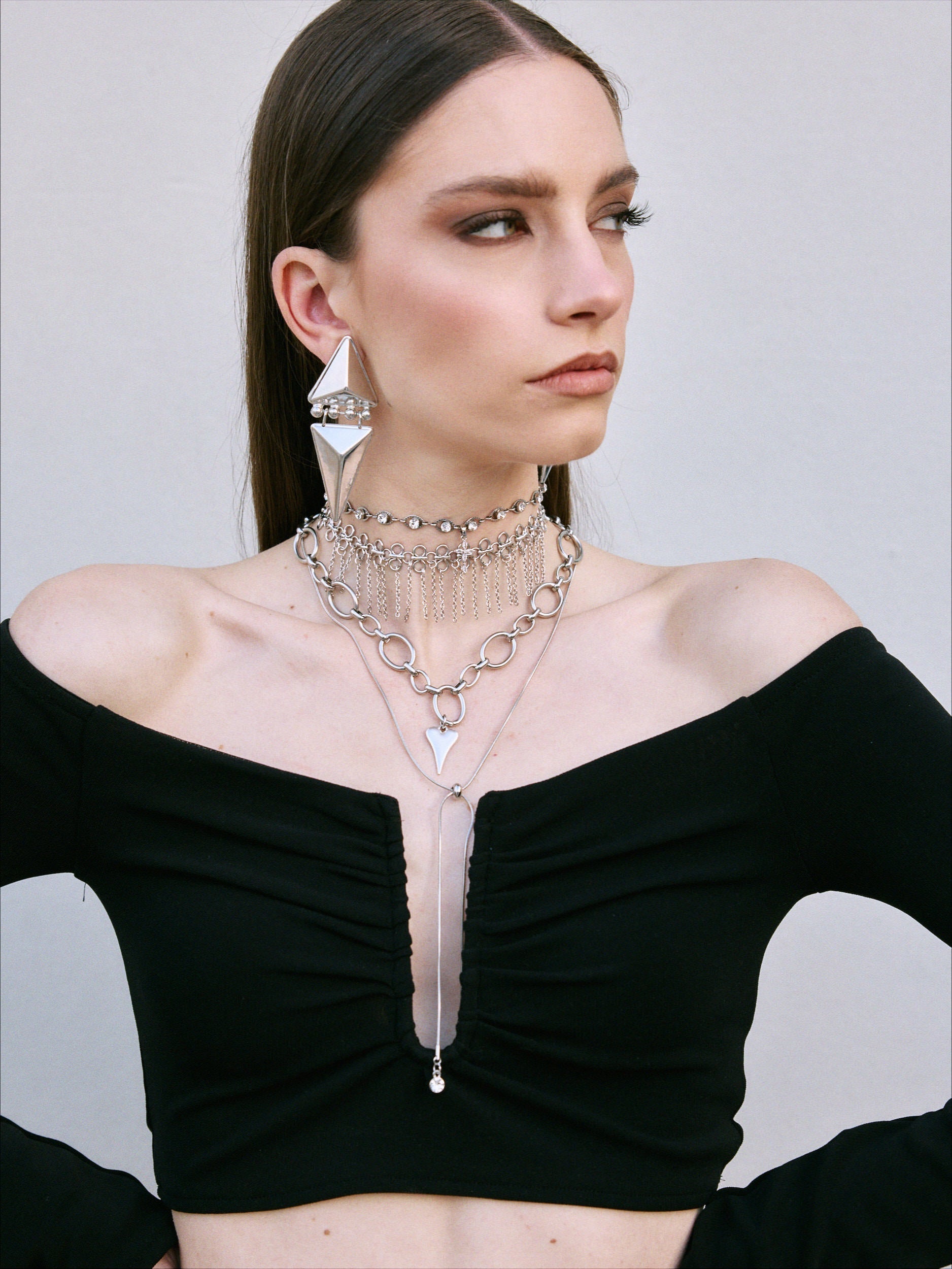 Totem Ohrringe Silber — Silbervergoldet | Yasèmia Fashion Jewellery Yasèmia