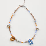 Vitro Necklace – Bunte Perlen & Preciosa Kristalle | Yasèmia Necklace Yasèmia