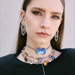 Vitro Necklace – Bunte Perlen & Preciosa Kristalle | Yasèmia Necklace Yasèmia