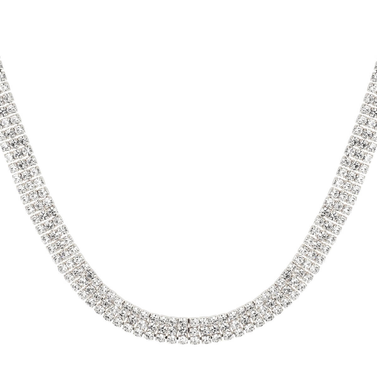 Cecilia Halskette - 18 Karat vergoldet mit Zirkonen für festliche Anlässe l Yasèmia Jewellery Yasèmia
