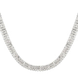Cecilia Halskette - 18 Karat vergoldet mit Zirkonen für festliche Anlässe l Yasèmia Jewellery Yasèmia