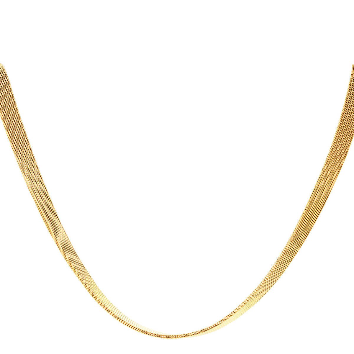 Dahab Kettenhalskette aus 18K vergoldetem Edelstahl - Minimalistischer Stil für besondere Anlässe l Yasèmia Jewellery Yasèmia