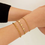 Elegantes Delilah Armband aus 18K Edelstahl mit Zirkonia - Luxuriöse Schmuckstücke l Yasèmia Jewellery Yasèmia