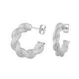 Elegante Giselle Creolen - 18K vergoldeter Edelstahl l Yasèmia Jewellery Yasèmia