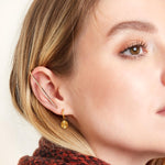 Zarte Crawler - Ohrringe aus 18K vergoldetem Zirkon – Elegantes Design l Yasèmia Jewellery Yasèmia