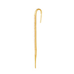 Zarte Crawler - Ohrringe aus 18K vergoldetem Zirkon – Elegantes Design l Yasèmia Jewellery Yasèmia