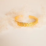 Elegantes Armband aus vergoldetem Bronze - Julie Bangle l Yasèmia Jewellery Yasèmia
