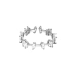 Naira Ring aus 18K vergoldetem Zirkon - Einzigartiger Schmuck für stilvolle Frauen l Yasèmia Jewellery Yasèmia