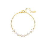 Elegantes 18K Kupferarmband mit Zirkonen – Luxuriöse Schmuckstück l Yasèmia Jewellery Yasèmia