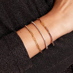 Elegantes Shira Armband aus 18K vergoldetem Edelstahl l Yasèmia Jewellery Yasèmia