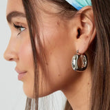 Yasèmia l Marianna Hoops - 18K Gold Plated Stainless Steel Earrings Yasèmia