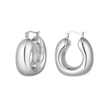 Yasèmia l Marianna Hoops - 18K Gold Plated Stainless Steel Earrings Yasèmia