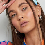 Yasèmia l Marianna Hoops - 18K Gold Plated Stainless Steel Earrings Yasèmia